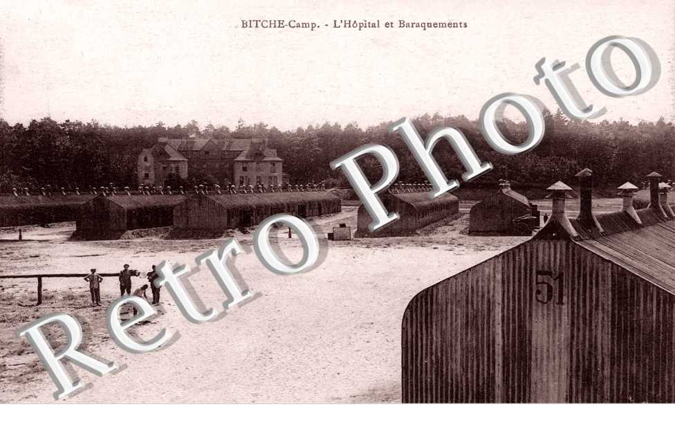 Camp, Hopital et Baraquements