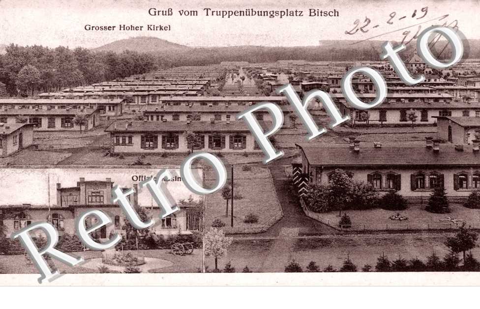Gruss vom Truppenubungsplatz Bitsch, Grosser Hoher Kirkel, Offizierkasino