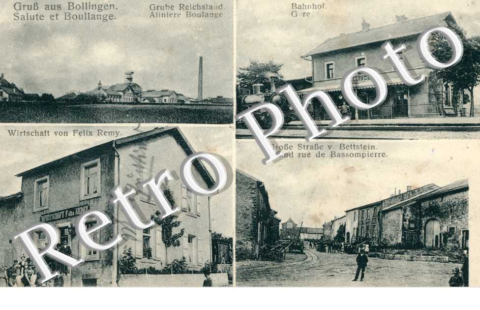 Wirtschaft von Felix Remy, Grande Rue de Bassompierre, Bahnhof