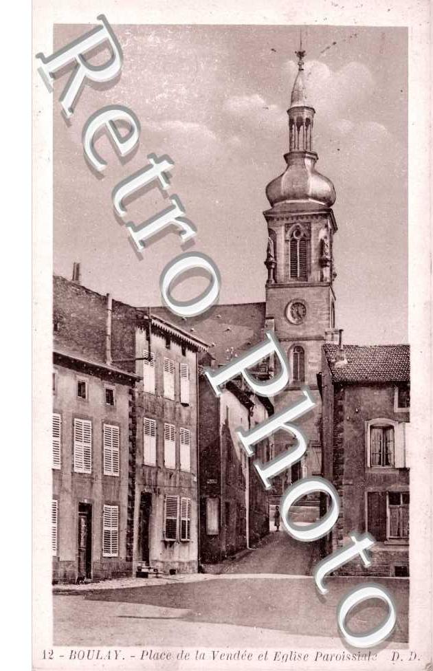 place de la Vendee et Eglise