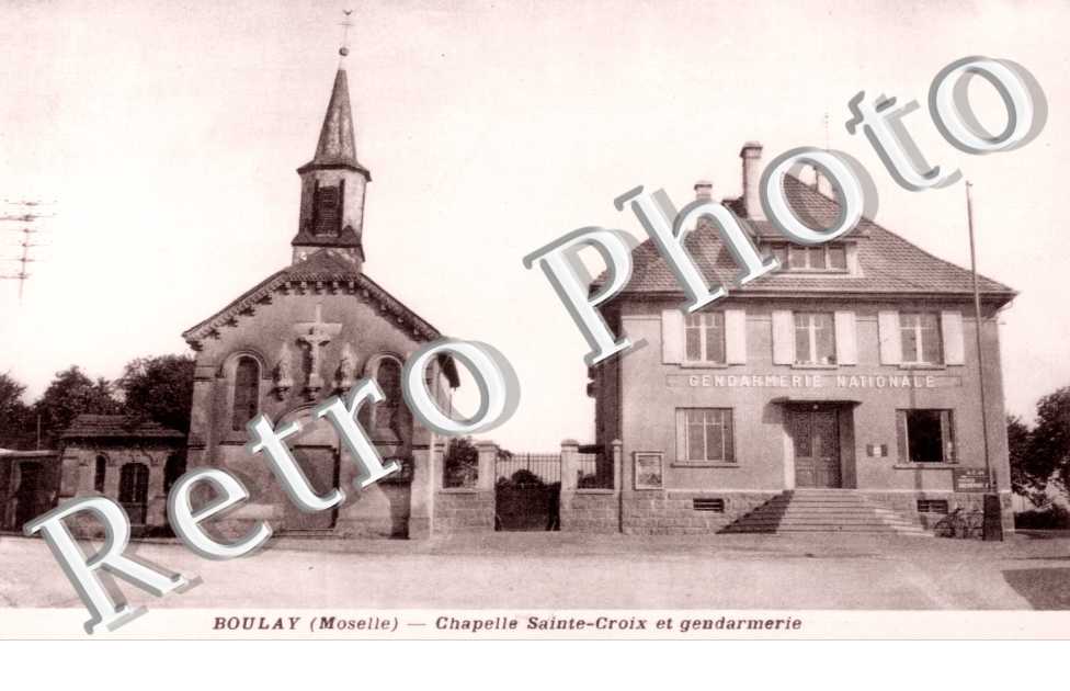 Chapelle Sainte Croix et gendarmerie