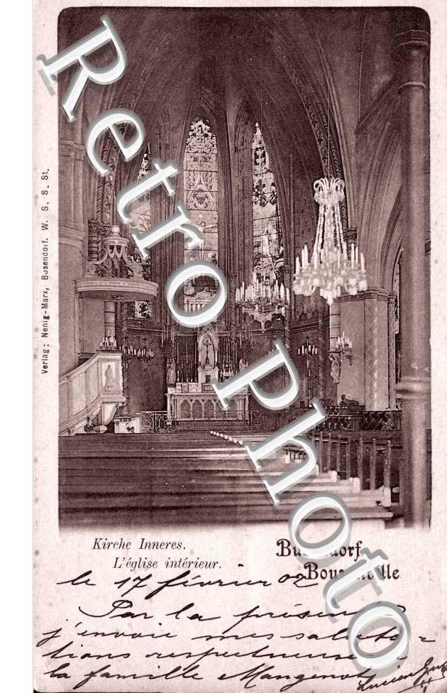 interieur de l'eglise