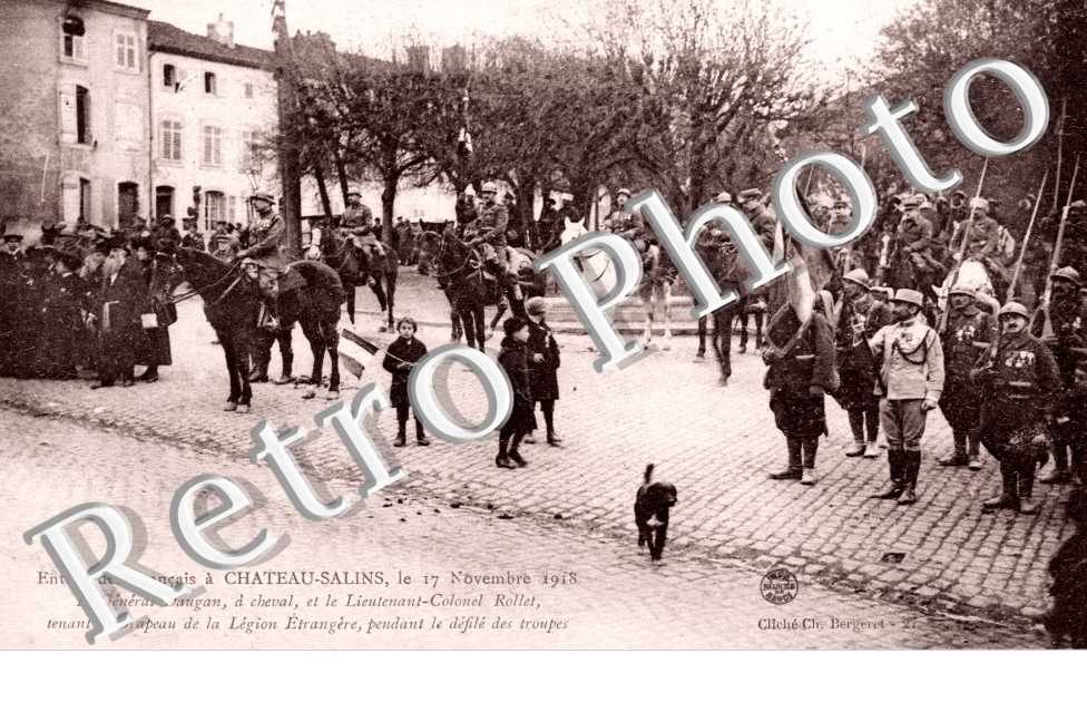 L'entree des francais, Le General Daugan, 17 novembre 1918