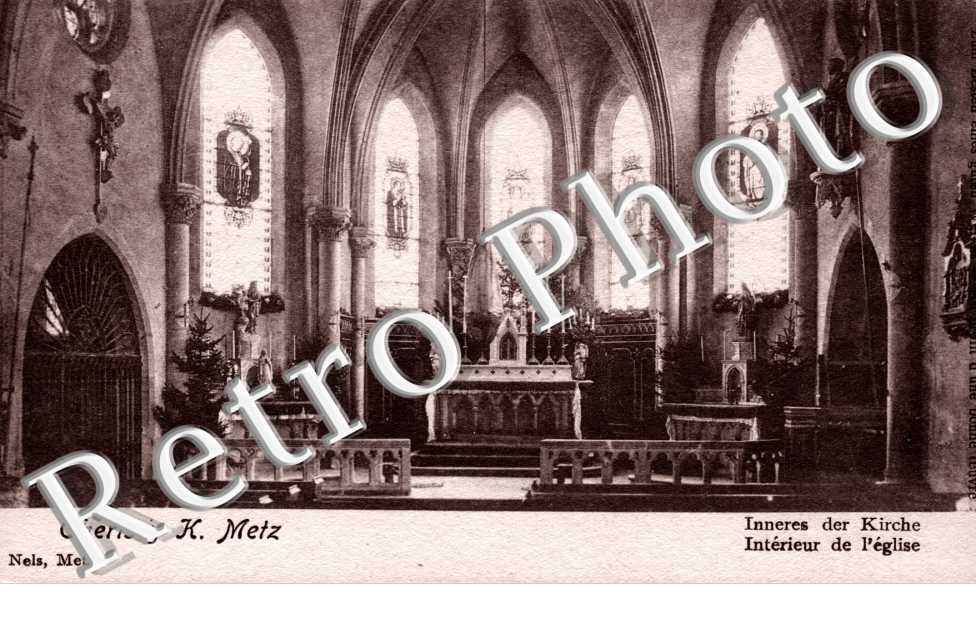 interieur de l'eglise - au profit d'une bonne oeuvre - NELS sans n°