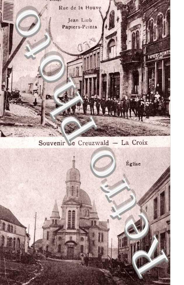 La Croix, Rue de la Houve, l'Eglise