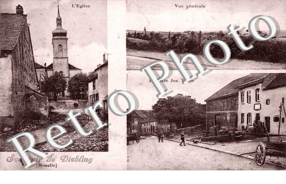 L'Eglise, Vue generale et Epicerie Jos. Klein