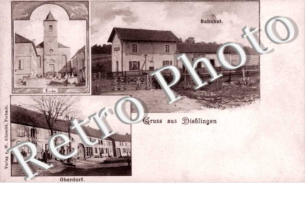 Bahnhof, Kirche, Oberdorf