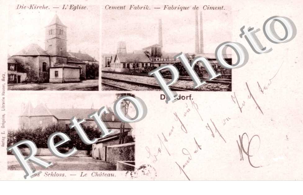 l'Eglise - Fabrique de ciment - Chateau