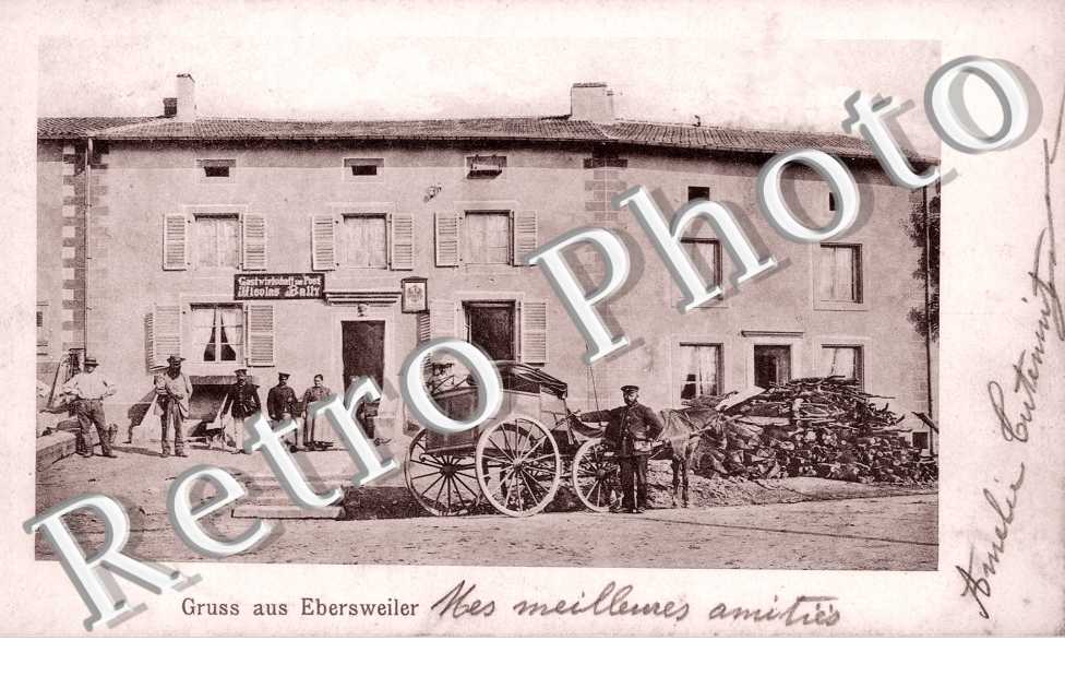 Vue Interieure, Gastwirtschaft zur Post