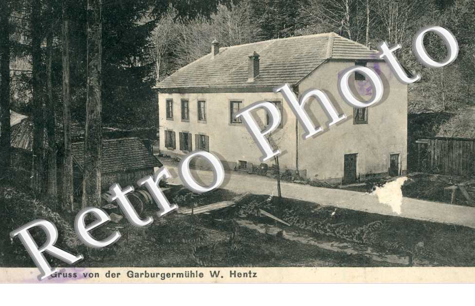 Gruss von der Garburgermulhe W. Hentz