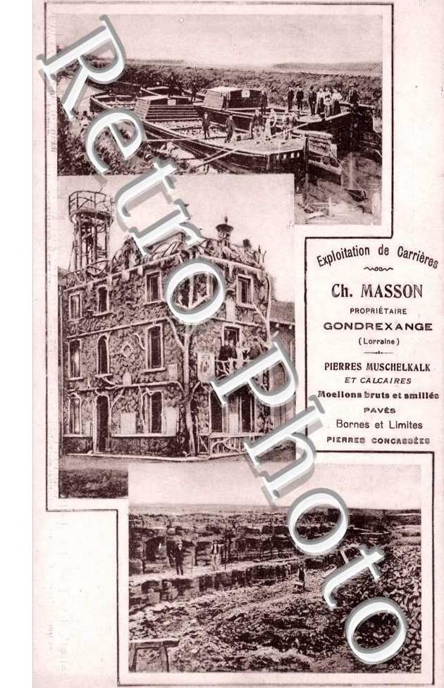Exploitation de carrieres - Ch. msson peroprietaire