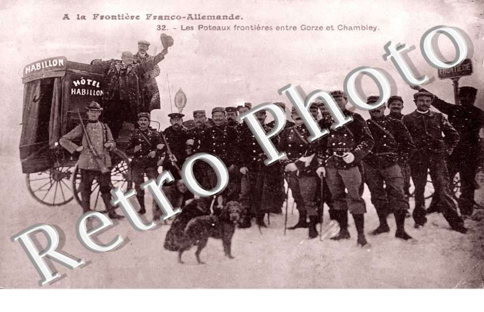 les Poteaux frontieres entre Gorze et Chambley