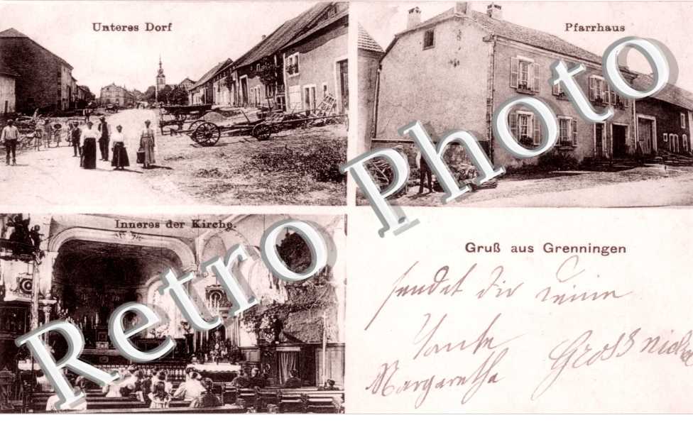 Unteres Dorf - Pfarrhaus - Inneres der Kirche