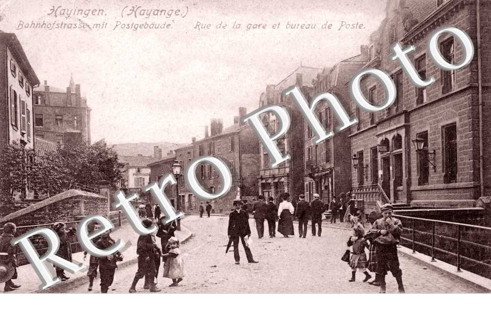 rue de la Gare et bureau de poste