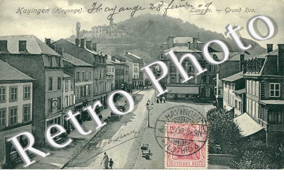 Grand rue - feldpostkarte
