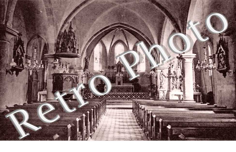interieur de l'eglise