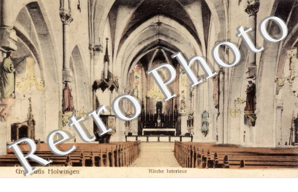 HOLWINGEN  Kirche interieur