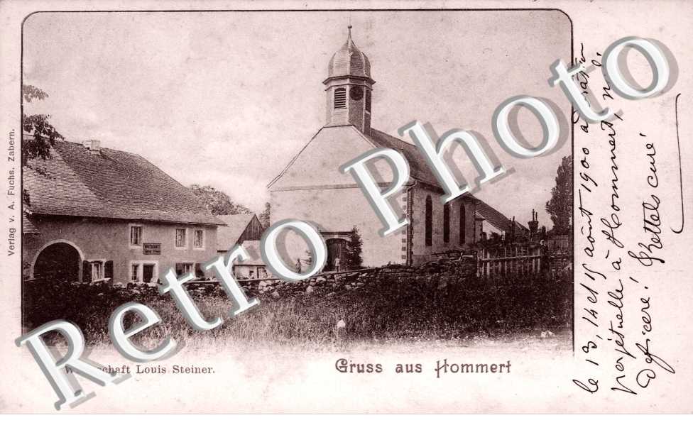 Wirtschaft Louis Steiner, l'Eglise