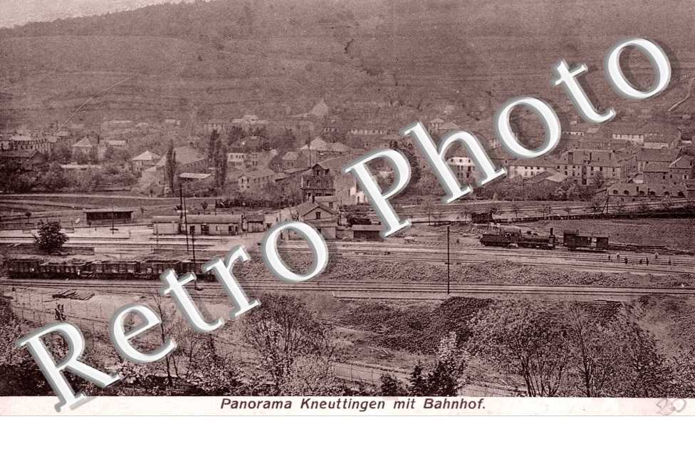 Panorama mit Bahnhof