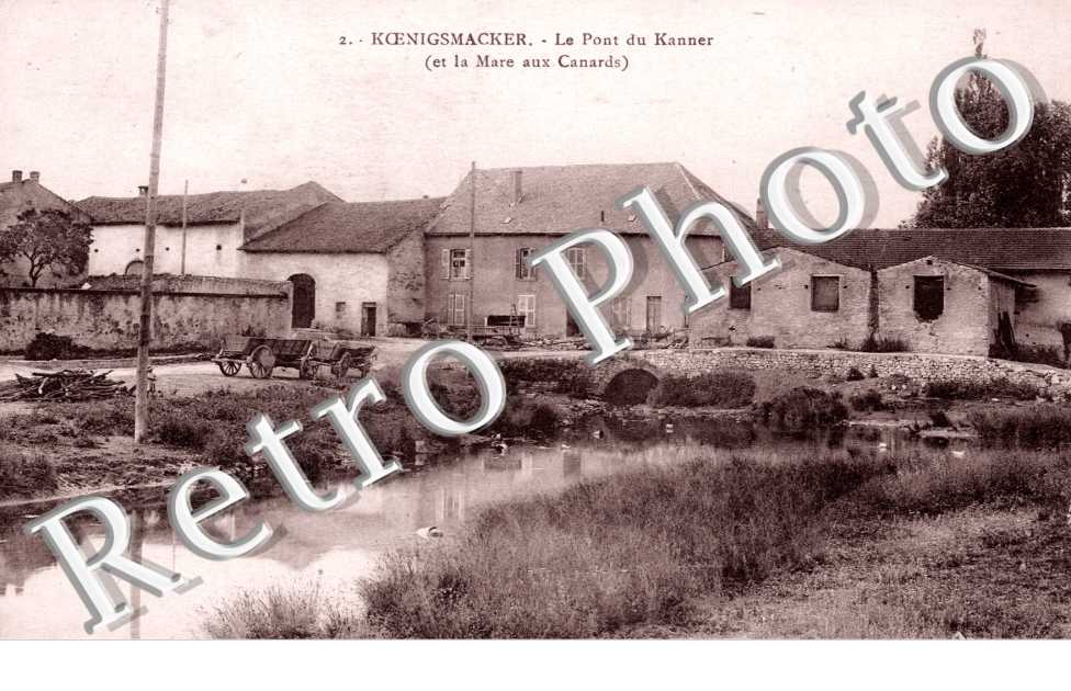 le Pont du Kanner et la Mare aux Canards
