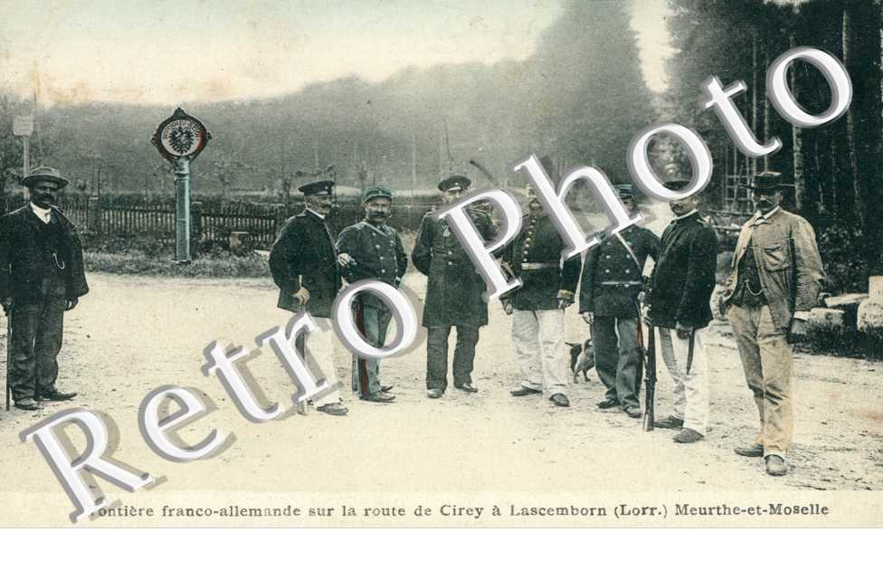 Frontiere franco-allemande entre Cirey a Lascemborn