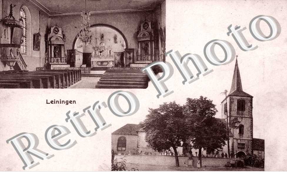 l'Eglise et l'Interieur de l'Eglise