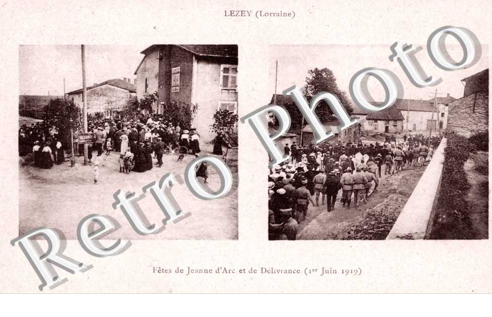 Fetes de Jeanne d'Arc et de Delivrance 1 juin 1919