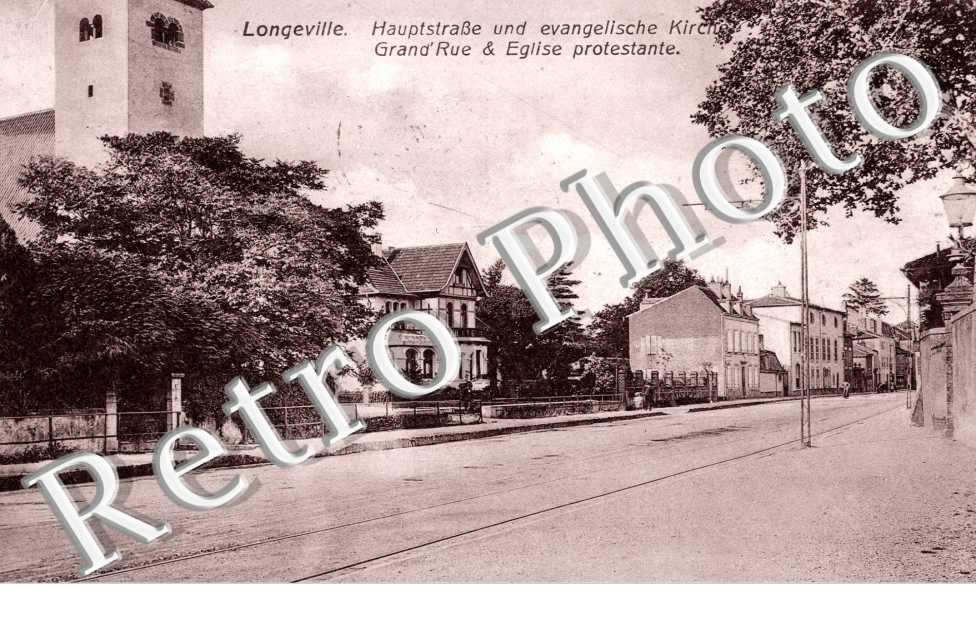 grand rue et eglise protestante