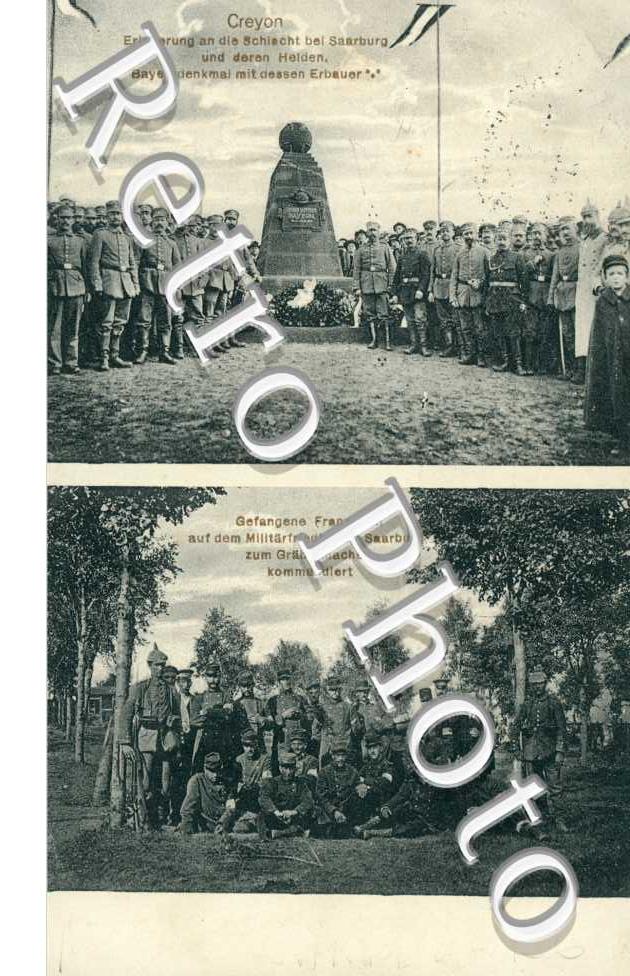 Creyon, Bayerndenkmal mit dessen Erbauer