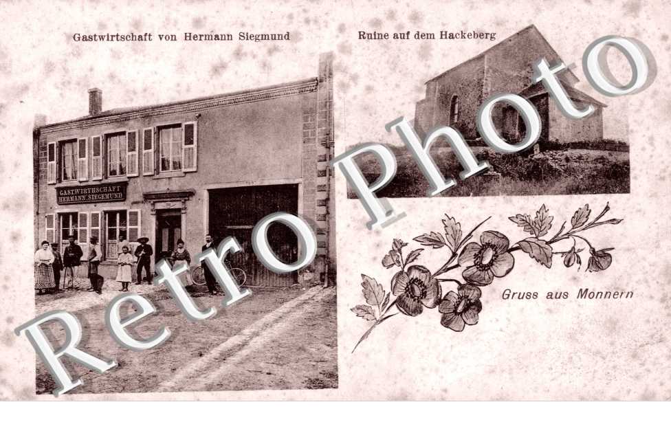 Gastwirtschaft von Hermann Siegmund, Ruine auf dem Hackerberg