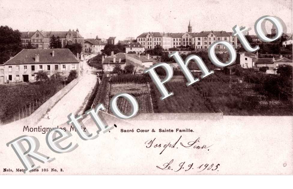 Sacre Coeur & Sainte Famille - Nels serie 105 n° 3