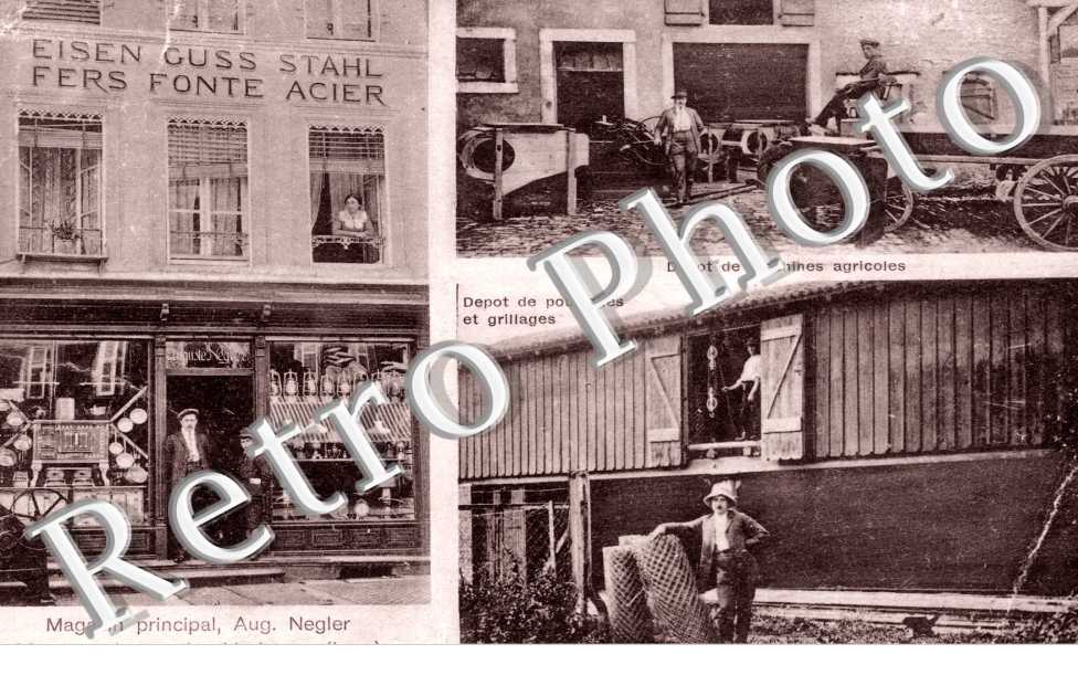 Depot de poutrelles et grillages, Magasin principal, Depot de machines agricoles