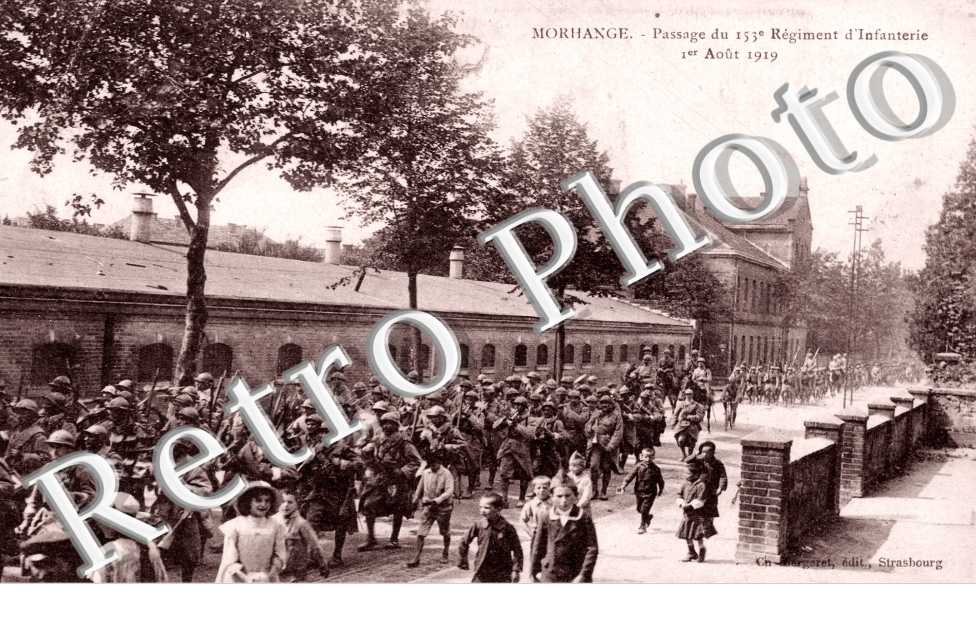 passage du 153 e regiment d'infanterie