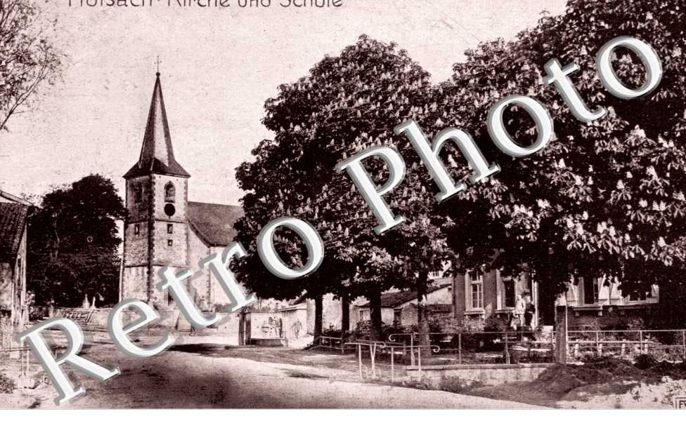 Mulsach, Kirche und Schule