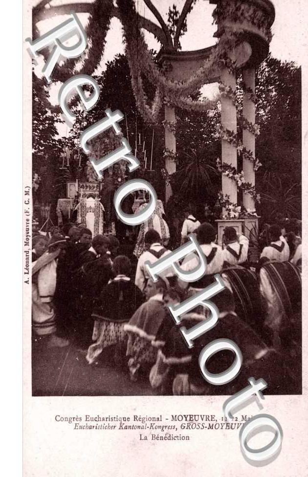 congres Eucharistique 11-12 mai 1913 La benediction