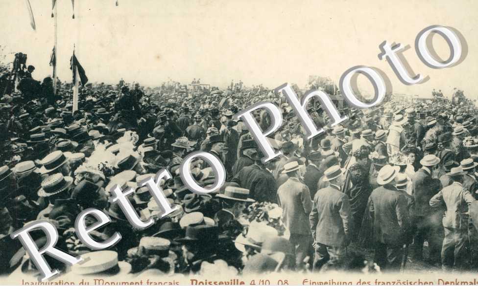 Inauguration du Monument francais