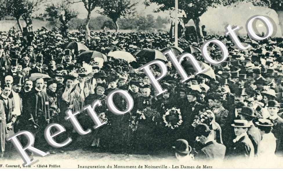 Inauguration du Monument francais, les Dames de Metz