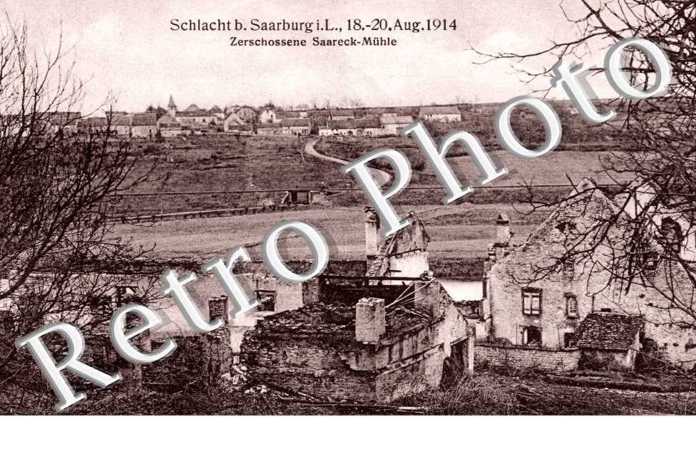 Zerschossene Saareck-Muhle
