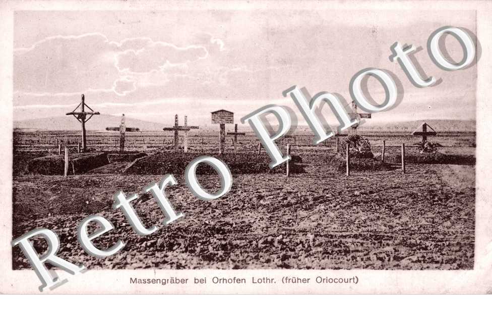 Massengraber bei Orhofen Lothr.