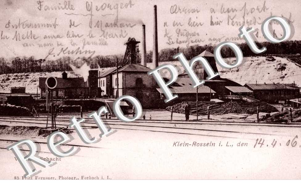 Klein-Rosseln, Vuillmin-Schacht  -  1906