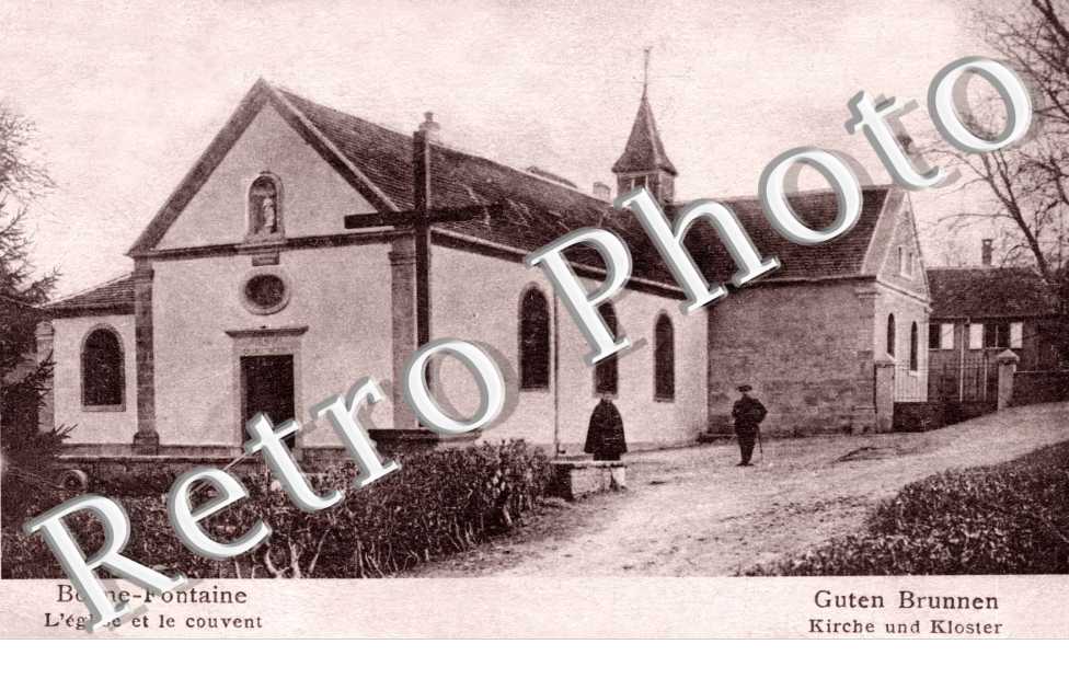 Bonne Fontaine - l'lise et le couvent
