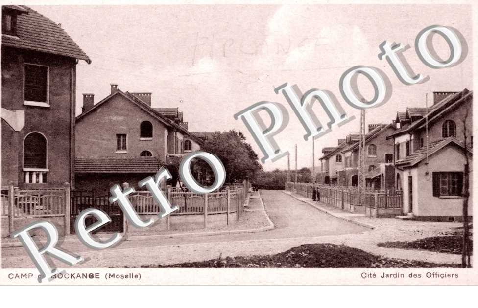 camp de Bockange, cite jardin des officiers