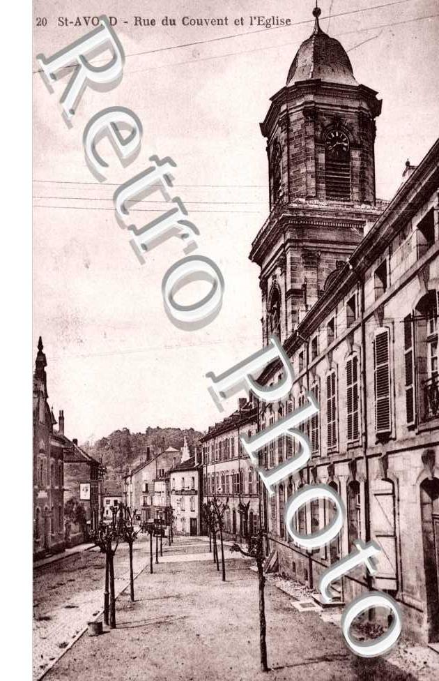Rue du Couvent et l'Eglise