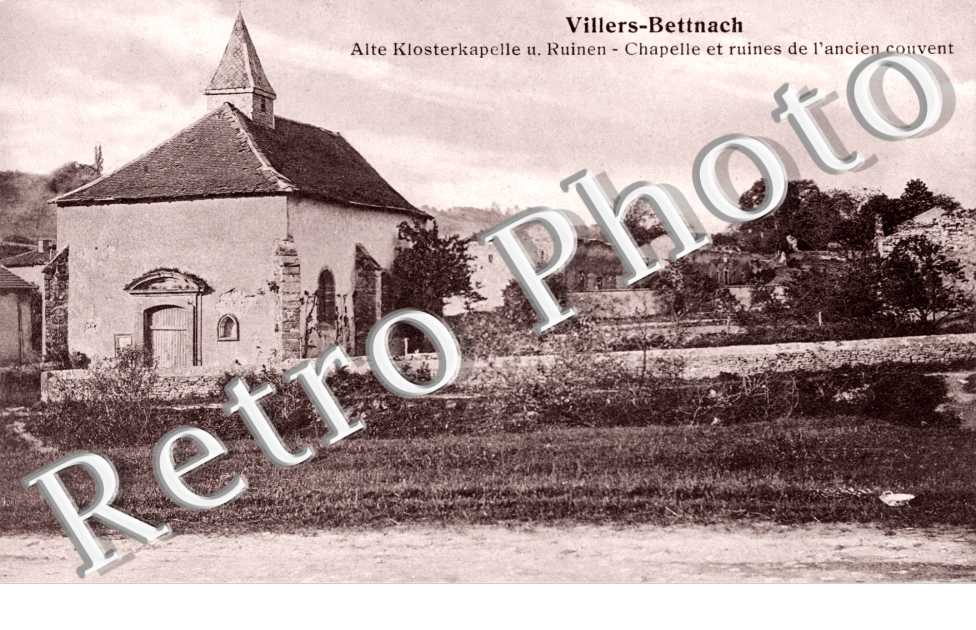 Alte Klosterkapelle u. Ruinen - chapelle et ruines de l'ancien couvent