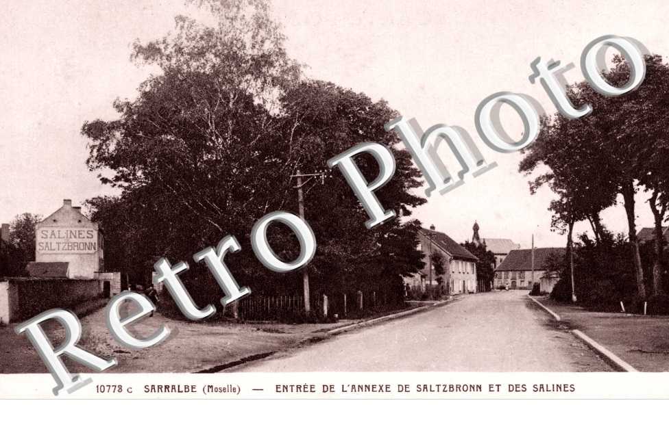 Entree de l'Annexe de Saltzbronn et des Salines