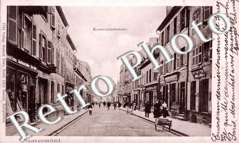Saargemund, Kasernen strasse