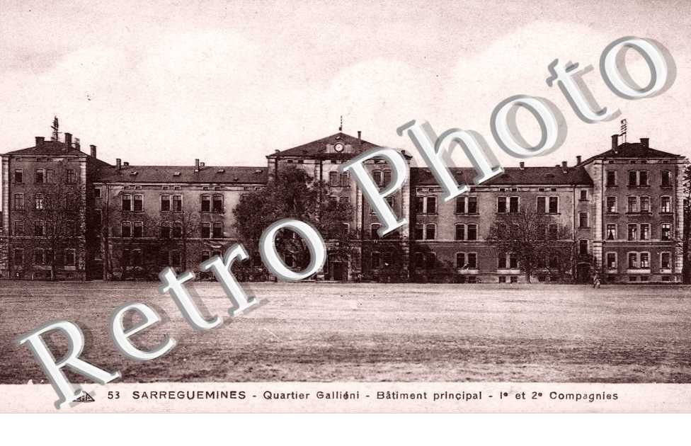 Quartier Gallieni, Batiment principal