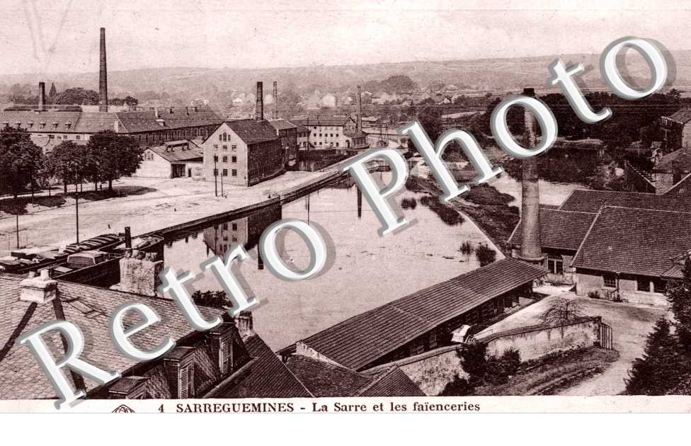 La Sarre et les faienceries