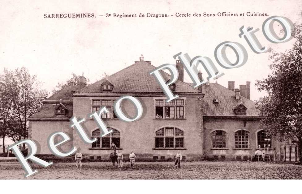3eme Regiment de Dragons, Cercle des Sous Officiers et Cuisines