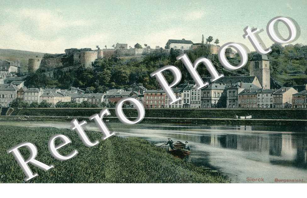 La Moselle - le château - Burgansicht 
